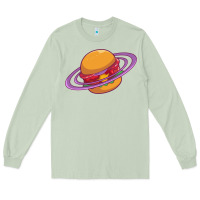 Matcha Burger  Saturn Long Sleeve Tee - linhVisuals