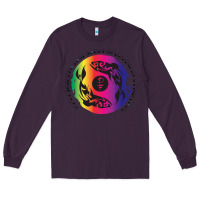 Plum two lost souls swimming in a fish bowl Long Sleeve Tee - linhVisuals