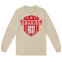 Mushroom veteran made in usa   military Long Sleeve Tee - linhVisuals