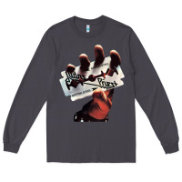 Smoke Judas Of Priest - British Steel Long Sleeve Tee - linhVisuals