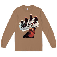 Toasted Coconut Judas Of Priest - British Steel Long Sleeve Tee - linhVisuals