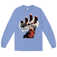 Colony Blue Judas Of Priest - British Steel Long Sleeve Tee - linhVisuals