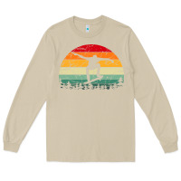 Mushroom skateboard vintage for skateboards lovers Long Sleeve Tee - linhVisuals