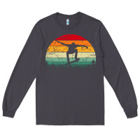 Smoke skateboard vintage for skateboards lovers Long Sleeve Tee - linhVisuals