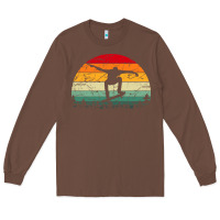 Chestnut skateboard vintage for skateboards lovers Long Sleeve Tee - linhVisuals