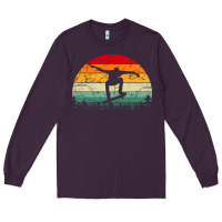 Plum skateboard vintage for skateboards lovers Long Sleeve Tee - linhVisuals
