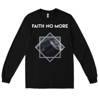 Black faith no more Long Sleeve Tee - linhVisuals