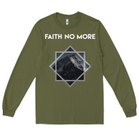 Army Green faith no more Long Sleeve Tee - linhVisuals