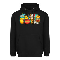 Black softball coffee Heavyweight Hoodie - Jasminsmagicworld
