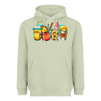 Matcha softball coffee Heavyweight Hoodie - Jasminsmagicworld