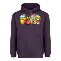 Plum softball coffee Heavyweight Hoodie - Jasminsmagicworld