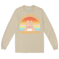 Mushroom i will find you and i will lick you t  shirt i will find you and i wil Long Sleeve Tee - linhVisuals