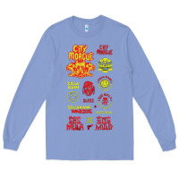 Colony Blue america, concert, europe, morgue, world,nying, sosmula, city, rap, cit Long Sleeve Tee - linhVisuals