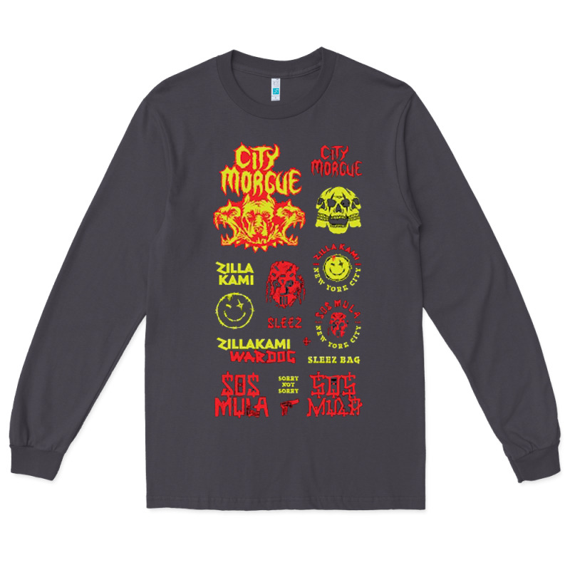 America, Concert, Europe, Morgue, World,nying, Sosmula, City, Rap, Cit Long Sleeve Tee by linhVisuals | Teevron