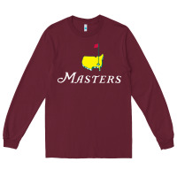 Burgundy MASTERS Long Sleeve Tee - linhVisuals