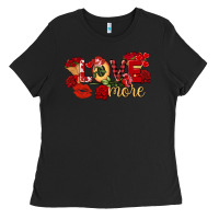 Black love more valentine's day Ladies Tee - FaDigitalArtStudio