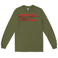 Army Green logocnsmdp conservatoire de paris Long Sleeve Tee - linhVisuals