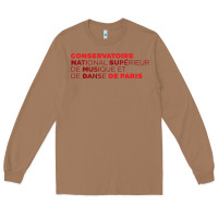Toasted Coconut logocnsmdp conservatoire de paris Long Sleeve Tee - linhVisuals