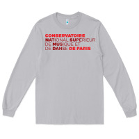 Moon Dust logocnsmdp conservatoire de paris Long Sleeve Tee - linhVisuals