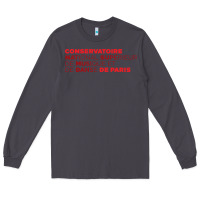 Smoke logocnsmdp conservatoire de paris Long Sleeve Tee - linhVisuals