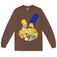 Chestnut simpson Long Sleeve Tee - linhVisuals