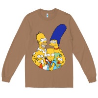 Toasted Coconut simpson Long Sleeve Tee - linhVisuals