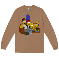 Toasted Coconut simpson family Long Sleeve Tee - linhVisuals