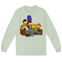 Matcha simpson family Long Sleeve Tee - linhVisuals