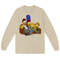 Mushroom simpson family Long Sleeve Tee - linhVisuals