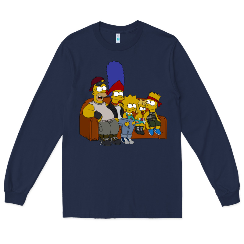 Simpson Family Long Sleeve Tee by linhVisuals | Teevron
