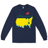 Navy MASTERS TOURNAMENT GOLF 2022 Long Sleeve Tee - linhVisuals