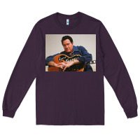 Plum lefty frizzell's music collected in ne Long Sleeve Tee - linhVisuals