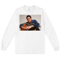 White lefty frizzell's music collected in ne Long Sleeve Tee - linhVisuals