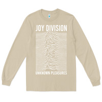Mushroom JOY DIVISION - UNKNOWN PLEASURES Long Sleeve Tee - linhVisuals
