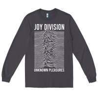 Smoke JOY DIVISION - UNKNOWN PLEASURES Long Sleeve Tee - linhVisuals