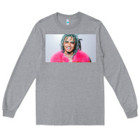 Heather Grey chinese rappers beef with lil pump Long Sleeve Tee - linhVisuals