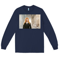 Navy sacks & co loreena mckennitt Long Sleeve Tee - linhVisuals