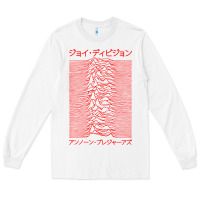 Joy Division - Unknown Pleasures - Japanese Long Sleeve Tee | Teevron