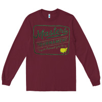 Burgundy masters tournament golf club Long Sleeve Tee - linhVisuals