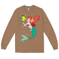 Toasted Coconut ariel mermaid Long Sleeve Tee - linhVisuals