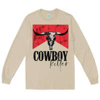 Mushroom cowboy killer tshirt Long Sleeve Tee - linhVisuals