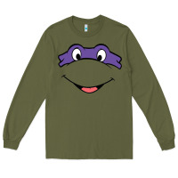Army Green donatello Long Sleeve Tee - linhVisuals