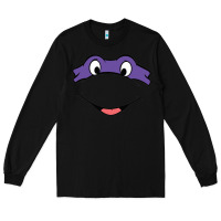 Black donatello Long Sleeve Tee - linhVisuals