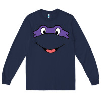 Navy donatello Long Sleeve Tee - linhVisuals