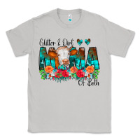 Moon Dust Glitter Dirt Mama Of Both Cow Flowers Classic Tee - CowCowDesign