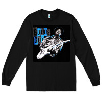 Black Buddy Guy  Best Player Bluess Legend Long Sleeve Tee - linhVisuals