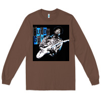 Chestnut Buddy Guy  Best Player Bluess Legend Long Sleeve Tee - linhVisuals