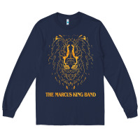 Navy the marcus king Long Sleeve Tee - linhVisuals
