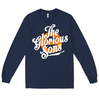 Navy the glorious sons 10 Long Sleeve Tee - linhVisuals