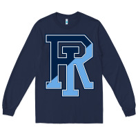 Navy Rhode Island Gifts, Rams Vintage Long Sleeve Tee - linhVisuals